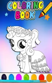 How To Color My Little Pony Screen Shot 3