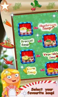 Soup Maker Cooking Mania-Fun 2D Cooking Games Saga Screen Shot 8
