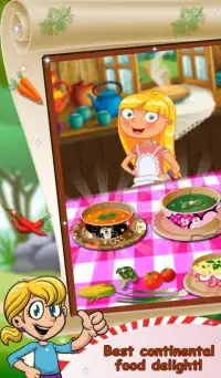 Soup Maker Cooking Mania-Fun 2D Cooking Games Saga Screen Shot 0