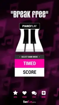 "Break Free" PianoPlay Screen Shot 5