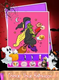 Halloween Coloring Book Screen Shot 4