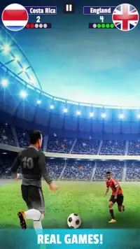 Clash real football Russian Go - Univers Cup 2018 Screen Shot 4