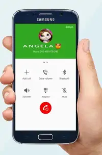 Fake Call From Angela Screen Shot 0