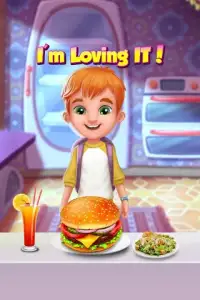 Burger Making Fast Food Restaurant Game Screen Shot 0
