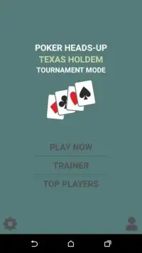 Poker Heads-Up Tournament mode Screen Shot 2