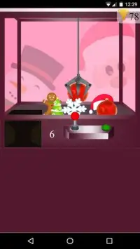 Christmas cashier and claw machine game Screen Shot 1