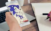 How To Draw Sonic Screen Shot 0