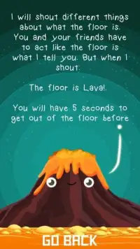 The Floor is Lava: Camera Video Party Game Screen Shot 5
