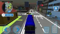Police City Bus Driver Screen Shot 1