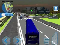 Police City Bus Driver Screen Shot 7
