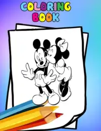 How to color Mickey Mouse (Coloring Pages) Screen Shot 2