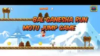 Bal Ganesha Run Motu Jump Game Screen Shot 1