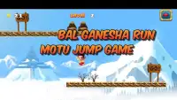Bal Ganesha Run Motu Jump Game Screen Shot 0