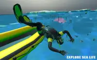 Underwater Scuba Diver Survival: Hungry Shark Game Screen Shot 5
