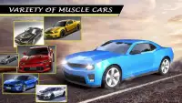 Sports Muscle Car Racing - City Driving Simulator Screen Shot 8