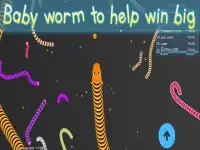 Slither Worm Dash Mask IO 2 - Viper & Snake Eater Screen Shot 1