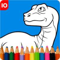 Dinosaur Coloring Book for Kids Learning