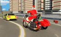 Santa Moto Bike Rider 2018 Screen Shot 1