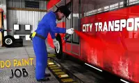 Real Bus Mechanic Workshop 3D Screen Shot 12
