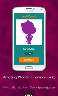 Amazing Gumball Quiz Screen Shot 7