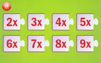 Puzzles Training Multiplication table Screen Shot 5