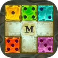 Merge Dominoes - Puzzle game with numerals blocks