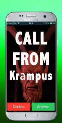 Real Call From Кrаmрus (( *OMG HE ANSWERED* )) Screen Shot 0