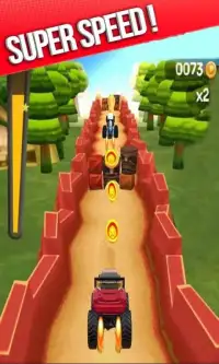 blaze racing car games Screen Shot 3