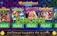 Slots - Wonderland Free Casino Screen Shot 3