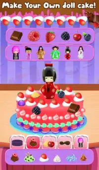 Japanese Doll Cake Maker – Cake Cooking Games 2017 Screen Shot 0