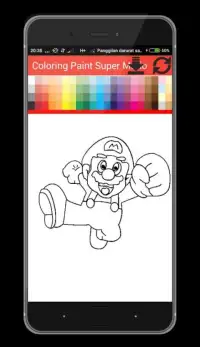 Coloring Paint Super Mario Screen Shot 1