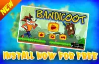 bandicoot adventure run jungle Screen Shot 3