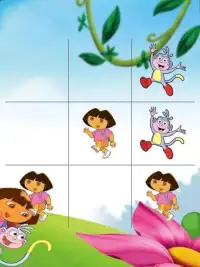 Dora Tic Tac Toe Kids Screen Shot 2