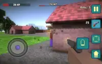 Pixel Shooter War On Island 3D Screen Shot 3