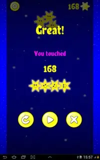 Touch The Stars. Juegos de niños Screen Shot 0