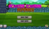 Monster Zombies Defender - Defense Games Screen Shot 1