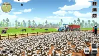 Pertanian Sim 2018: Simulator Traktor Modern Farme Screen Shot 1
