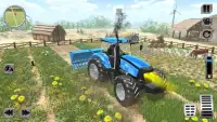 Pertanian Sim 2018: Simulator Traktor Modern Farme Screen Shot 0