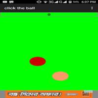 Green screen ball bouncing