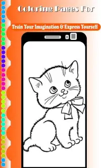 Coloring Pages For Cats Free Screen Shot 3