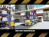 Robot Bike Parking - Transport Truck Adventure Screen Shot 8