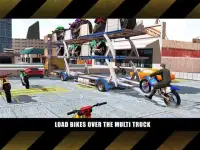 Robot Bike Parking - Transport Truck Adventure Screen Shot 0