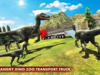 Angry Dino Zoo Transport Truck Screen Shot 0