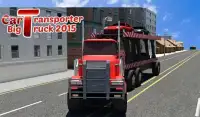 Car Transporter Big Truck 2015 Screen Shot 0