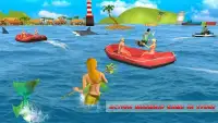 Putri duyung Lautan Berburu Menyerang Simulator Screen Shot 1