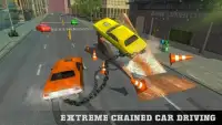 Impossible Tracks Chained Cars Crash Stunt Racing Screen Shot 3