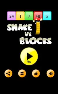 Snake Ballz Vs Puzzle Blocks Screen Shot 0