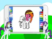 Pony Coloring Games For Girls Screen Shot 3