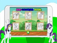 Pony Coloring Games For Girls Screen Shot 4