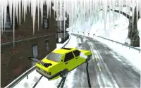 Snowy City Car Drift Screen Shot 2